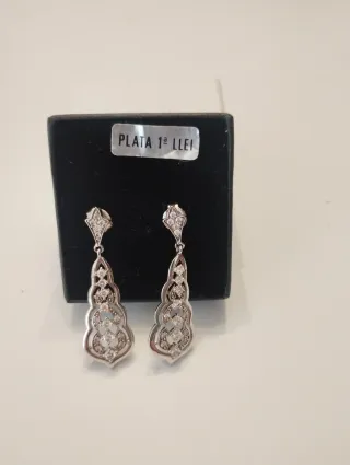 Pendientes Plata 1ª Ley Novia