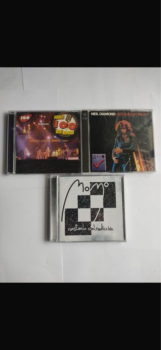 Lote 3 CDs Música Variada