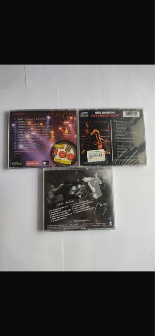 Lote 3 CDs Música Variada
