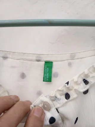 Vestido niña lunares volantes 10-12 años
