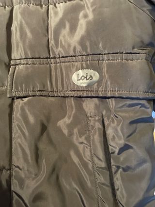 Parka Lois Negra Hombre