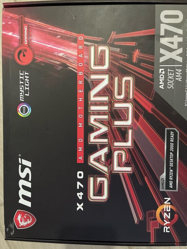 Placa Base MSI X470 GAMING PLUS