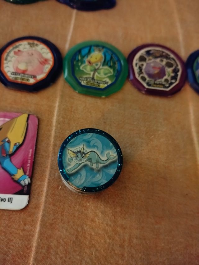 Tazos Pokémon chaps Antiguos Colección