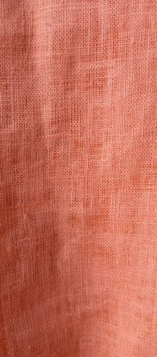 Americana Lino 4x4 Talla 48 Naranja