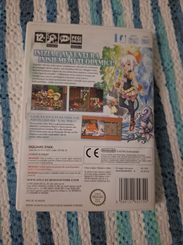 Final Fantasy Echoes of Time Wii boxato completo