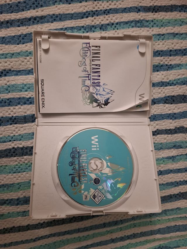 Final Fantasy Echoes of Time Wii boxato completo