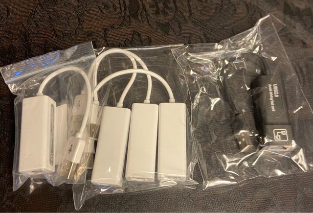 5 Tarjetas de Red USB