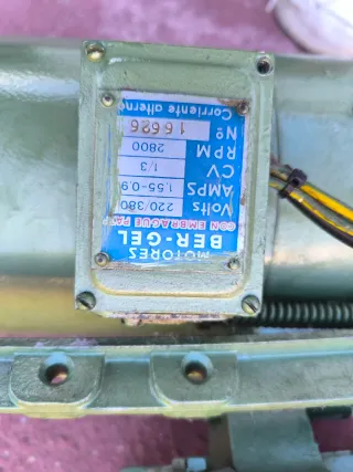 Motor remalladora Industrial