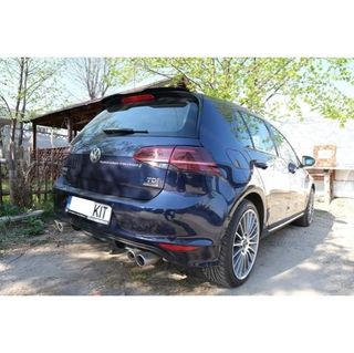 Aleron trasero para VW Golf 7 y 7.5 Look GTI Negro