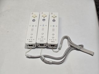 3 mandos wii blancos originales nintendo wii