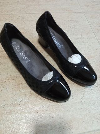Zapatos Pitillos Negros Talla 37