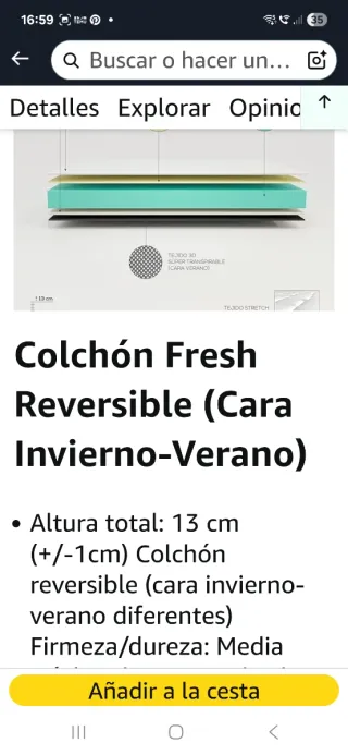 Colchón nuevo 90x190