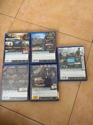 Pacchetto 5 giochi per PS4 (PlayStation 4)