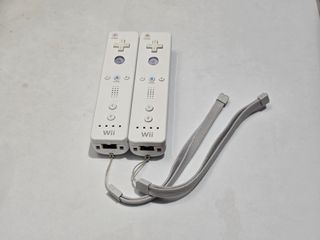 2 mandos wii blancos originales nintendo wii