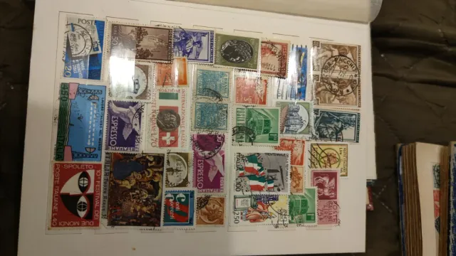 Lotto " 1600 francobolli originali circolati"