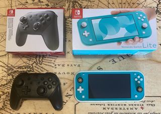 Nintendo Switch Lite + Mando Pro