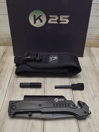 OFERTA: K25 TÁCTICA CON LINTERNA Y PEDERNAL 