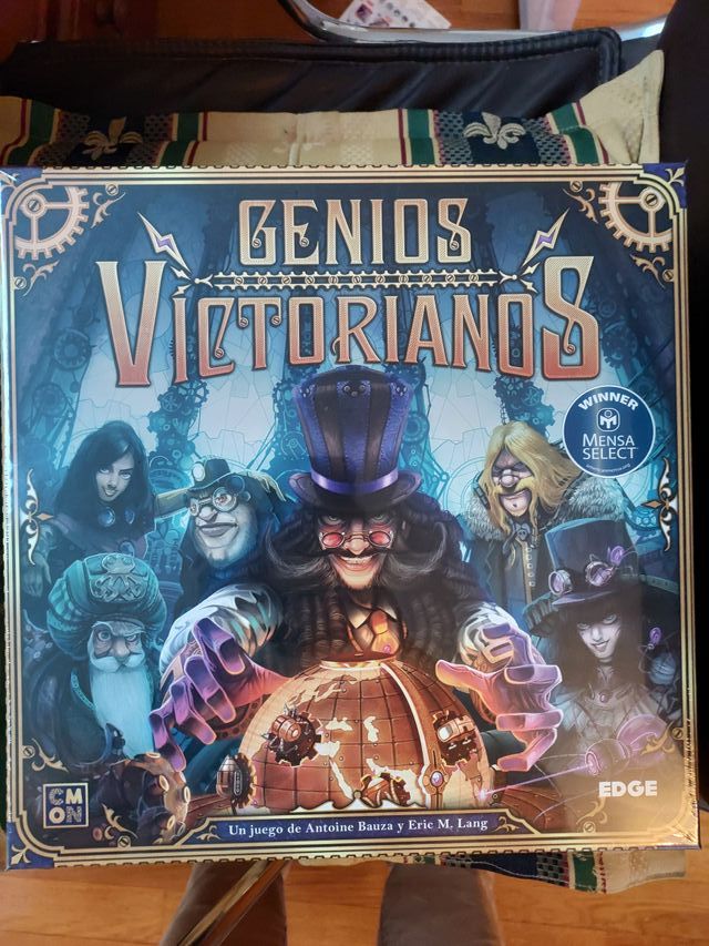Genios Victorianos (ES) - Jogo de Tabuleiro