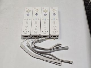 4 mandos wii blancos originales nintendo wii