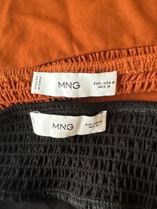 Lote 2 Camisetas Tirantes Mango
