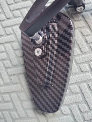 Espejos Retrovisores Moto Carbono Azul