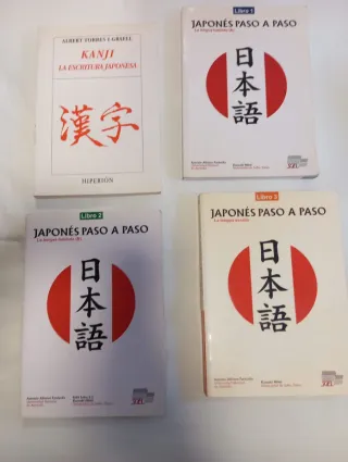 Pack 4 Libros Aprende Japonés paso a paso