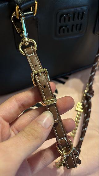 Borsa Miu Miu nera