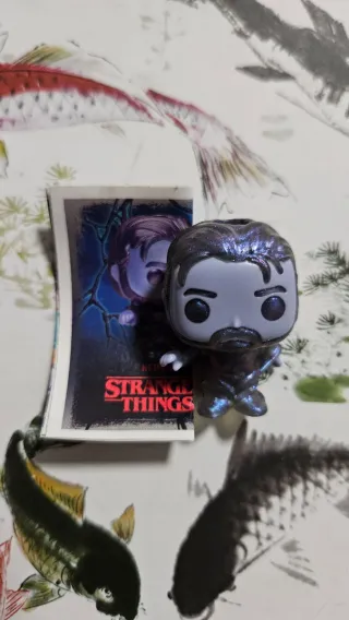 Hopper del revés. Funko Pop Stranger Things Kinder