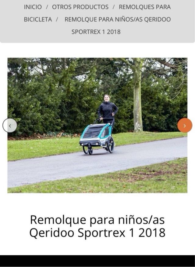 Remolque Qeridoo Sportrex 1 2018