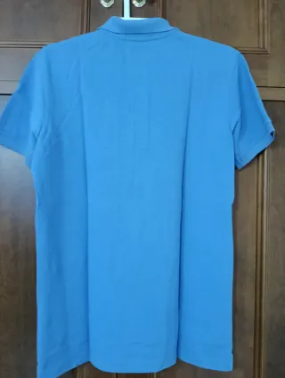 Polo Purificación García Hombre Azul