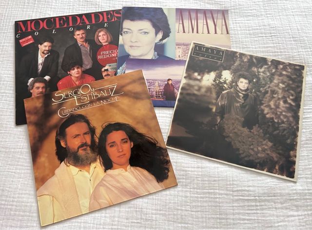 Lote 4 Vinilos Pop Rock Español