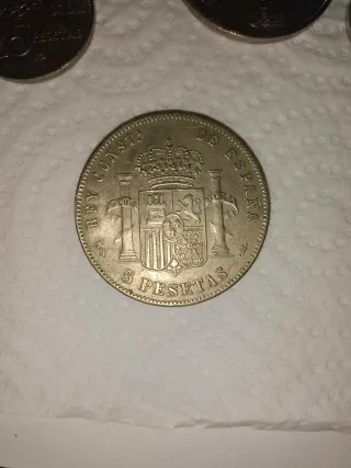 5 Pesetas Plata 1891 Alfonso XIII