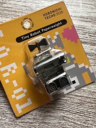 Pisapapeles Hobonichi Tiny Robot 2026