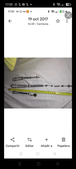 Rosari antichi con croci