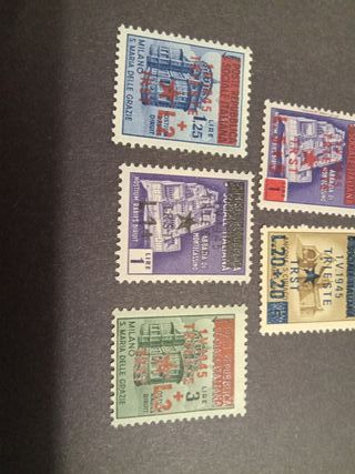 Serie completa occupazione Trieste 1945