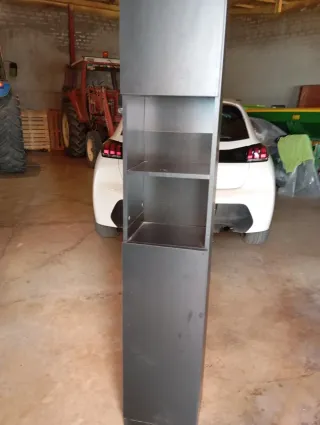 Armario de baño negro