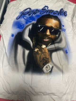 Camiseta Pop Smoke Airbrush