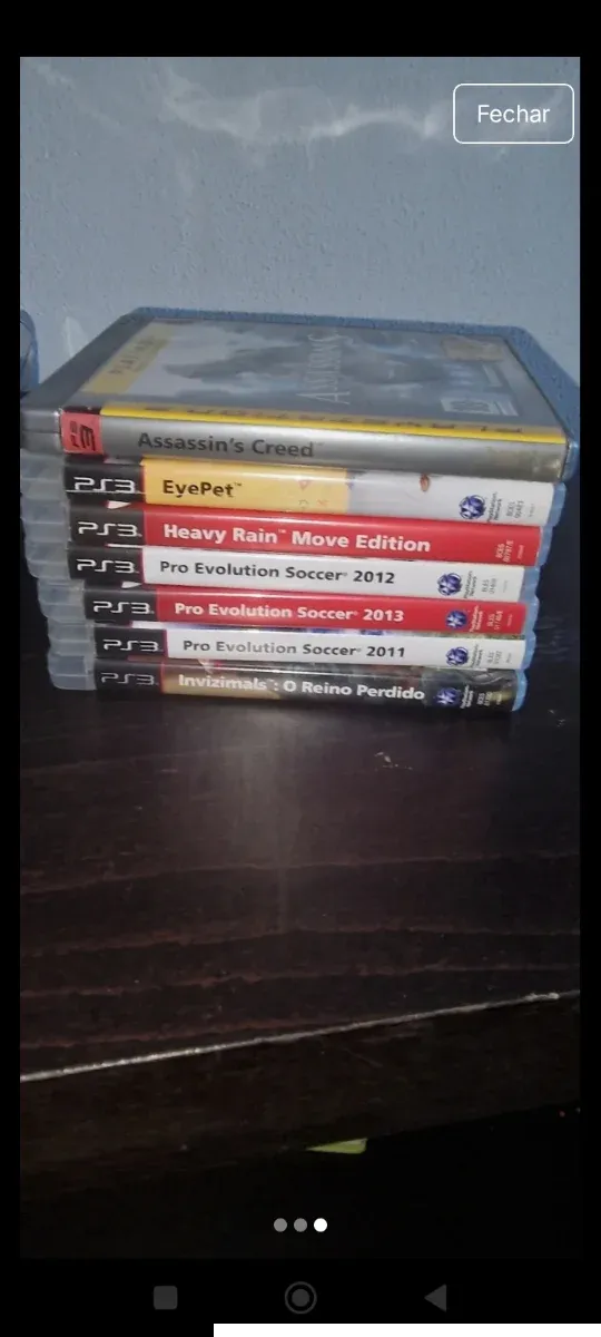 PlayStation 3 Sony Preto + Jogos