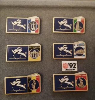 Lote Pins Expo Sevilla '92 Unión Europea
