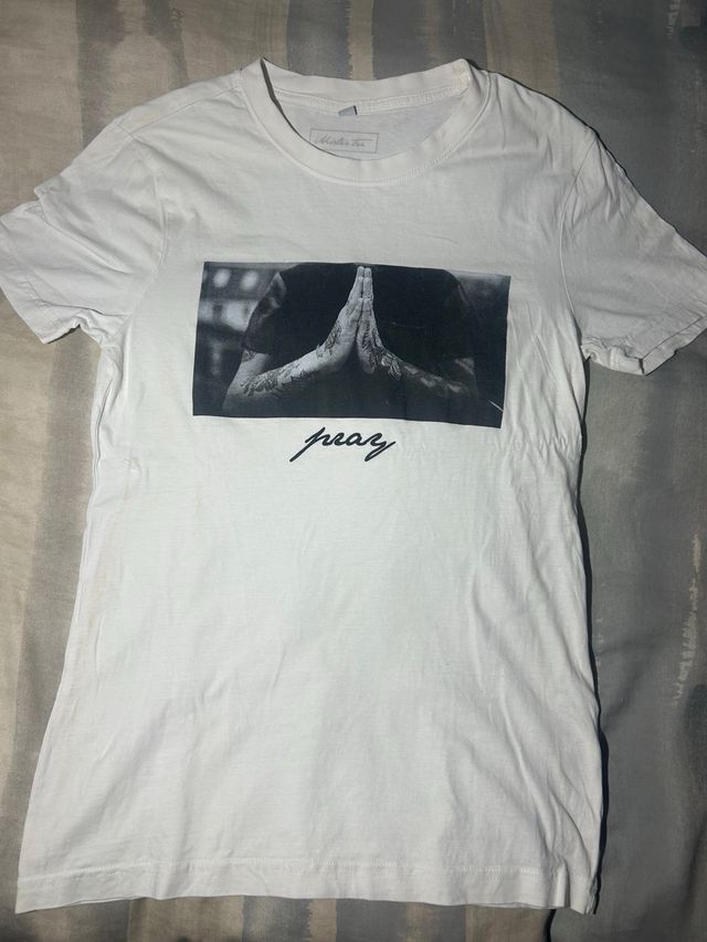 Camiseta Mister Tee Pray Talla XS