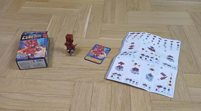 Loz Cube Dude Hellboy modelo 4002-7