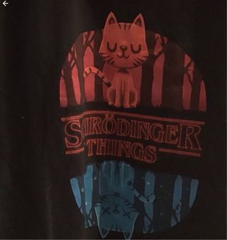 Camiseta Schrödinger's Cat Talla S
