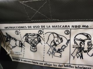 Máscara antigás española
