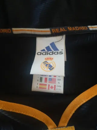 Camiseta Real Madrid 98/99 Negra Oficial