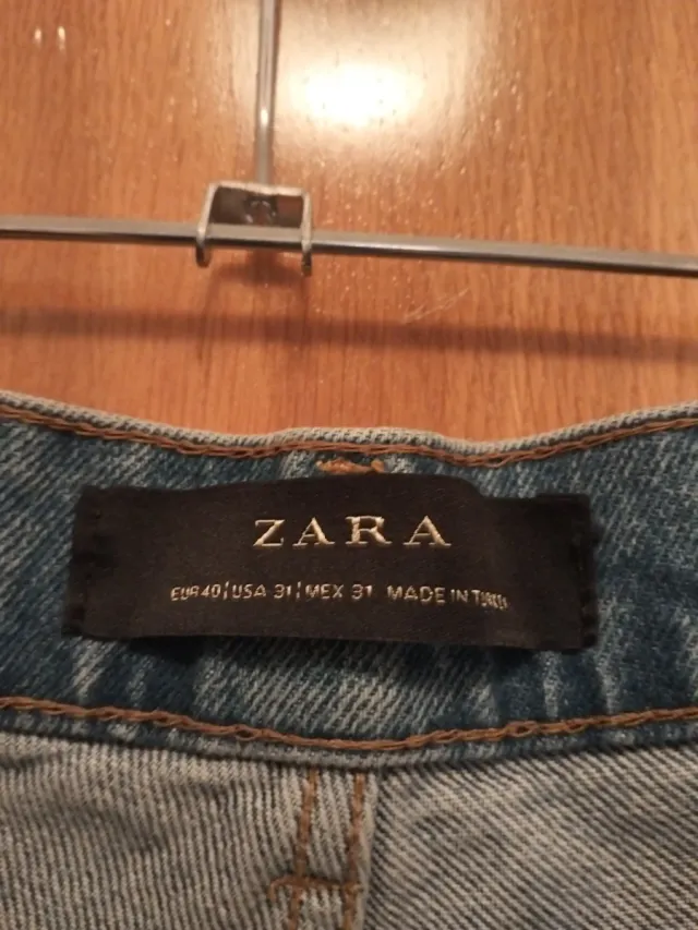 Tejano Zara azul hombre