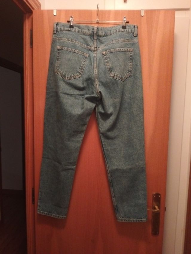 Tejano Zara azul hombre