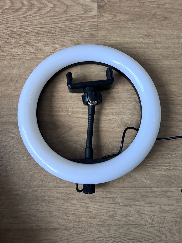 Aro de luz LED para selfies