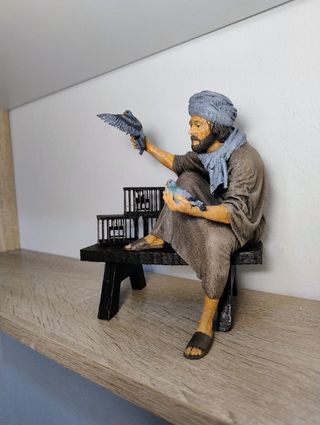 Comerciante de palomas para Joaquín pintado