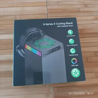 Base Refrigeración Xbox Series X con Gancho