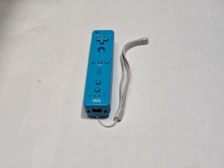 1 mando wii original nintendo cuerda color azul